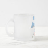 Nieuwe mam Het is een Jongen Tshirts en Gifts Matglas Koffiemok (Links)