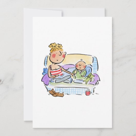 Nieuwe mam kaart (Voorkant)