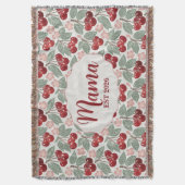 Nieuwe Mama Dekbed, Moederdag Geschenk voor Moeder Deken (Voorkant Verticaal)