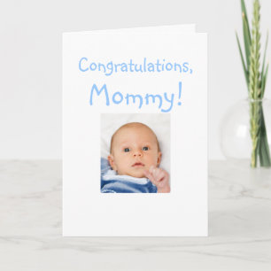 Nieuwe mama gefeliciteerd van Baby Boy Kaart