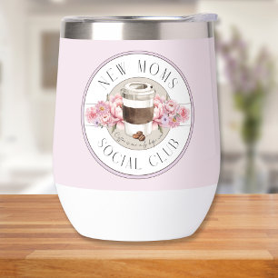 Nieuwe mama Humor, Koffie is onze enige hoop blush