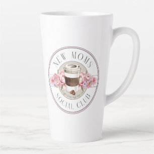 Nieuwe mama Humor, koffie is onze enige hoop Latte Mok