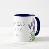 Nieuwe mama mok, lavendel mok (Voorkant rechts)