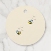 Nieuwe Mama-to-bee Douche Thema Bedankjes Labels (Achterkant)