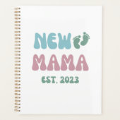 Nieuwe mamma Est 2023 - Planner met Gold Binding (Voorkant)