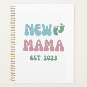 Nieuwe mamma Est 2023 - Planner met Gold Binding