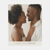 Nieuwe Man Fleece Deken Vriendje Gift Idee (Voorkant)