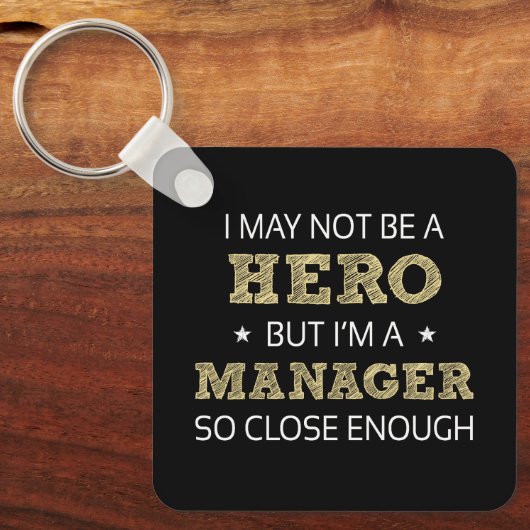 Nieuwe manager sleutelhanger (Voorkant)