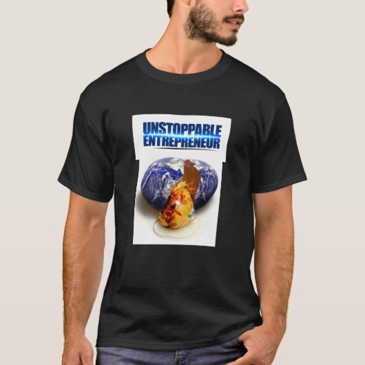 nieuwe mannen shirt niet te stoppen shirt (Voorkant)