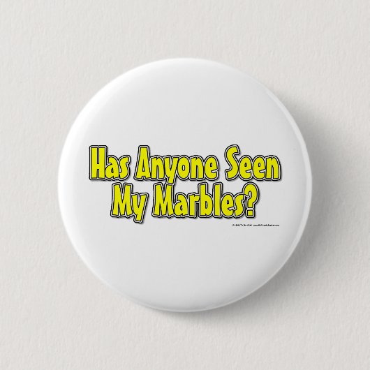 Nieuwe marbles ronde button 5,7 cm (Voorkant)