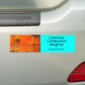 NIEUWE Marene Originals Art Design - Verander de w Bumpersticker (Op auto)