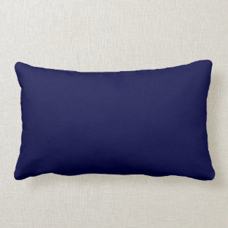 Nieuwe marineblauw Solid Lumbar Pillow Gift Kussen