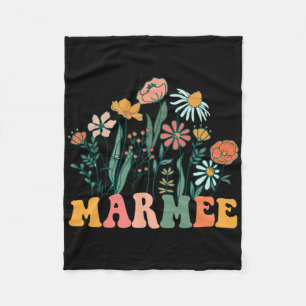 Nieuwe Marmee Wildflower Eerste Verjaardag & Baby  Fleece Deken