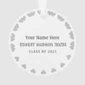 Nieuwe Master of Public Health Personalized Orname Ornament (achterkant)