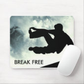 NIEUWE Mat BREAK FREE VAN Mousepad Mousepad VAN po Muismat (Met muis)