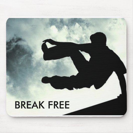 NIEUWE Mat BREAK FREE VAN Mousepad Mousepad VAN po Muismat (Voorkant)