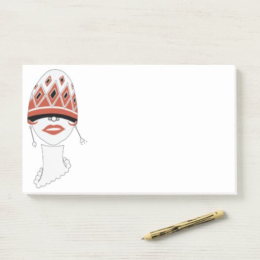 Nieuwe melasse (1926) post-it® notes (Op bureau)