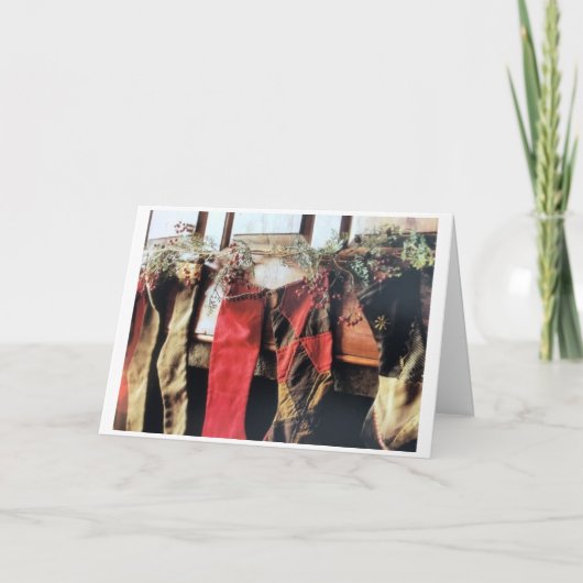 **NIEUWE MEMORIES/FAMILIE EN VRIENDEN MAKEN** FEESTDAGEN KAART (Voorkant)