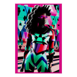 Nieuwe Memphis Design Obsessies Perfect Poster