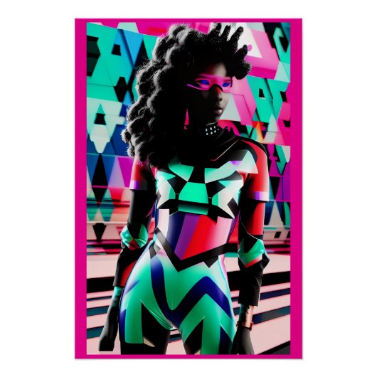 Nieuwe Memphis Design Obsessies Perfect Poster (Voorkant)