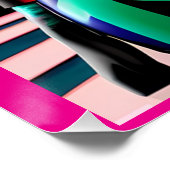 Nieuwe Memphis Design Obsessies Perfect Poster (Hoek)