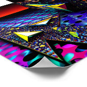 Nieuwe Memphis Design Vistas Poster (Hoek)