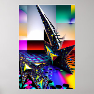 Nieuwe Memphis Design Vistas Poster