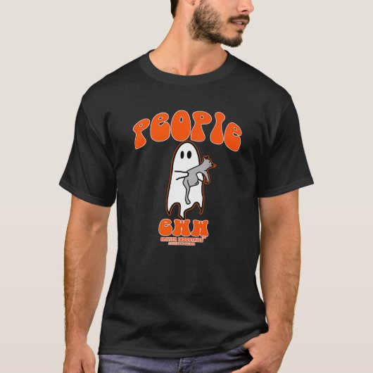 Nieuwe Mensen Grappige Ghost Cats Premium T-shirt (Voorkant)