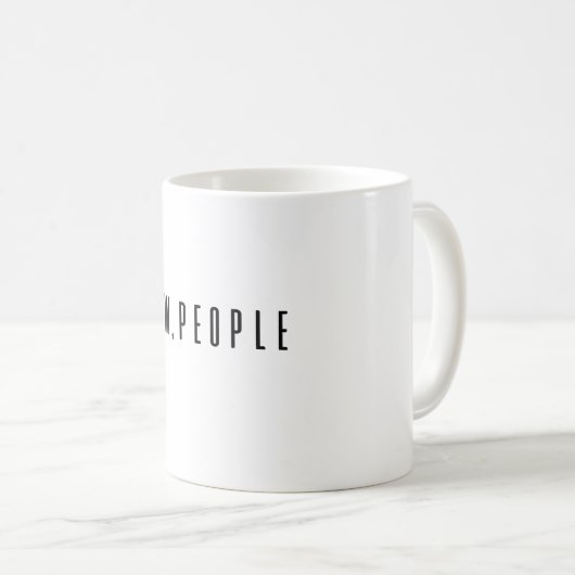 Nieuwe mensen koffiemok (Voorkant rechts)