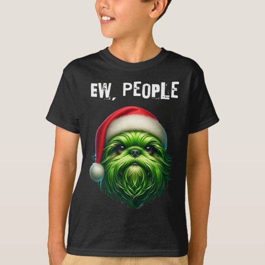 Nieuwe mensen Shihtzu Dog T-shirt (Voorkant)