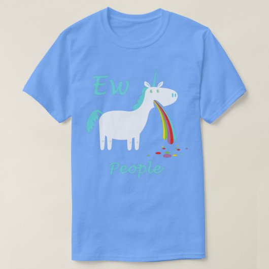 Nieuwe mensen verenigen braken regenboogschimmels t-shirt (Design voorkant)