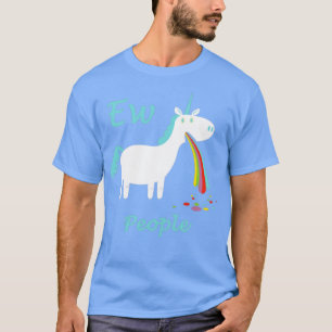 Nieuwe mensen verenigen braken regenboogschimmels t-shirt
