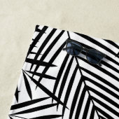 Nieuwe mevrouw | Tropische bladeren Strandlaken (In situ)