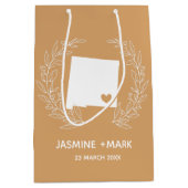 Nieuwe Mexicaanse bruiloft bevoordeelt aangepast Medium Cadeauzakje (Voorkant)