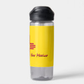Nieuwe Mexicaanse fles, patriottische New Mexicaan Waterfles (Achterkant)