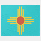 Nieuwe Mexicaanse Licentie Bord Blanket Fleece Deken (Voorkant (Horizontaal))