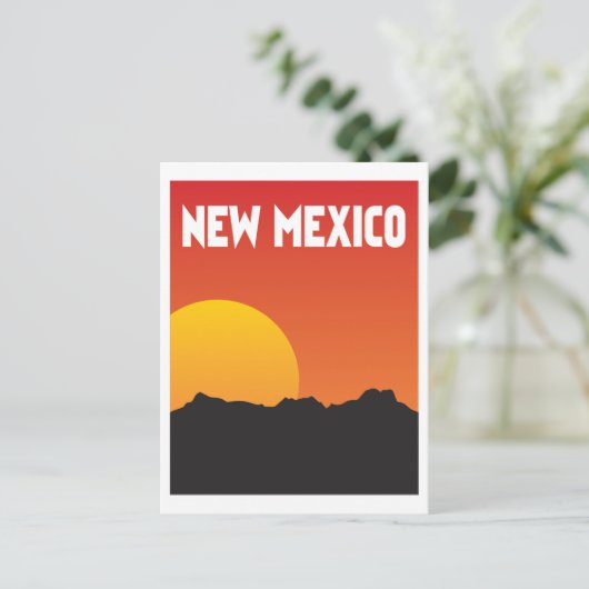 Nieuwe Mexicaanse reisstijl Briefkaart (Staand voorkant)