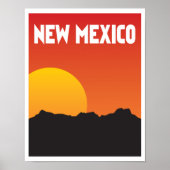 Nieuwe Mexicaanse reisstijl Poster (Voorkant)