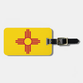 Nieuwe Mexicaanse vlag Bagagelabel