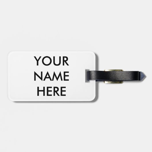 Nieuwe Mexicaanse vlag Bagagelabel (Achterkant horizontaal)