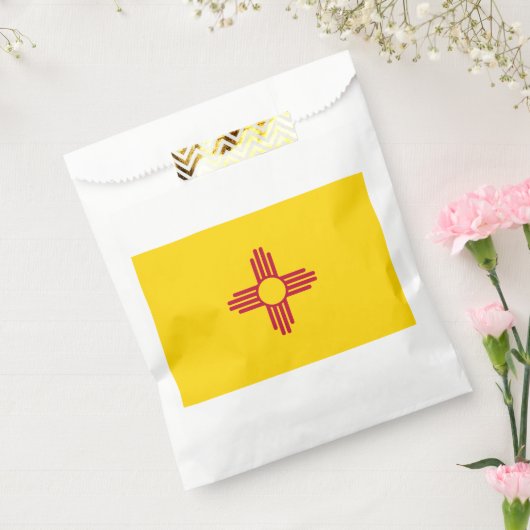Nieuwe Mexicaanse vlag Bedankzakje (Gezegeld)
