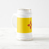 Nieuwe Mexicaanse vlag Bierpul (Voorkant links)