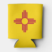 Nieuwe Mexicaanse vlag Blikjeskoeler (Voorkant)