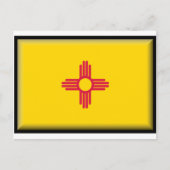 Nieuwe Mexicaanse vlag Briefkaart (Voorkant)