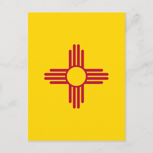 Nieuwe Mexicaanse vlag Briefkaart (Voorkant)