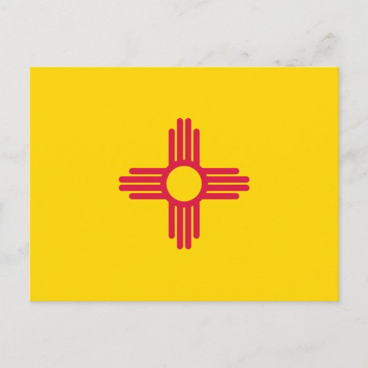Nieuwe Mexicaanse vlag Briefkaart (Voorkant)