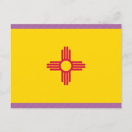 Nieuwe Mexicaanse vlag Briefkaart (Voorkant)