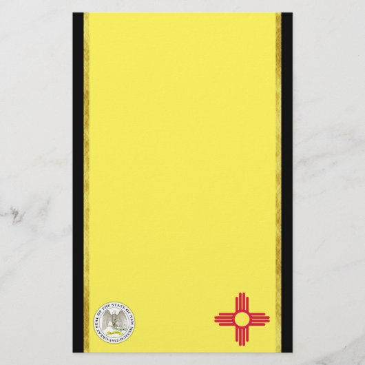 Nieuwe Mexicaanse vlag Briefpapier (Voorkant)