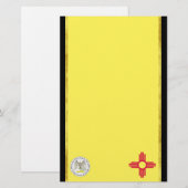 Nieuwe Mexicaanse vlag Briefpapier (Voorkant / Achterkant)