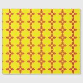 Nieuwe Mexicaanse vlag Cadeaupapier (Vlak)